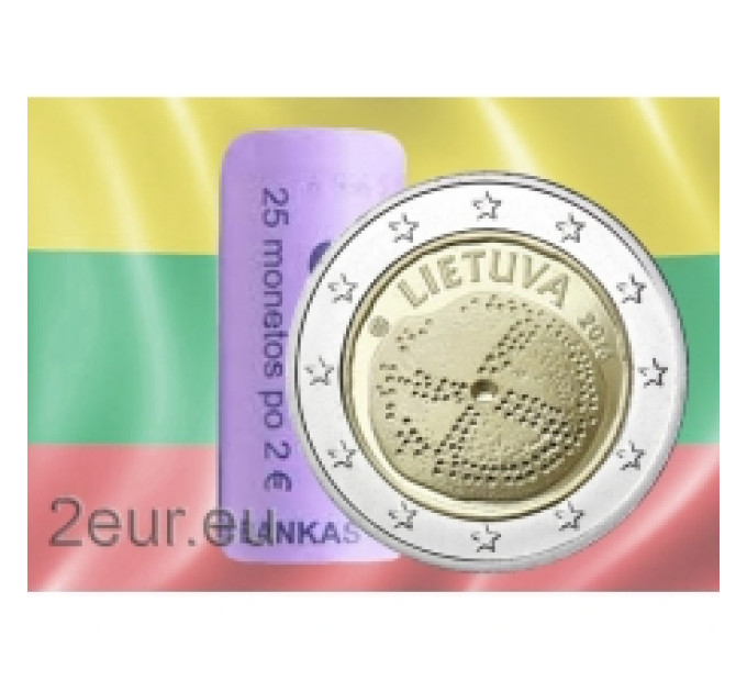 Litouwen 2 euro UNC rollen 2016 - Baltische cultuur