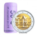 Litouwen 2 euro UNC rollen 2018 - Litouws lied en dansviering