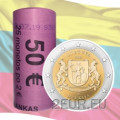 Litouwen 2 euro UNC rollen 2021 - Dzūkija