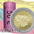 Litouwen 2 euro UNC rollen 2022 - 100 jaar basketbal in Litouwen