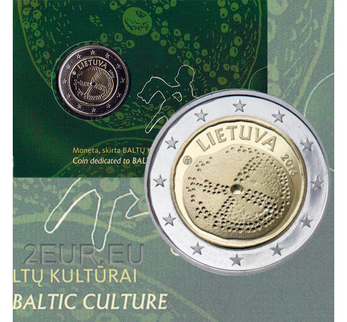 Litouwen 2 euro BU 2016 - Baltische cultuur