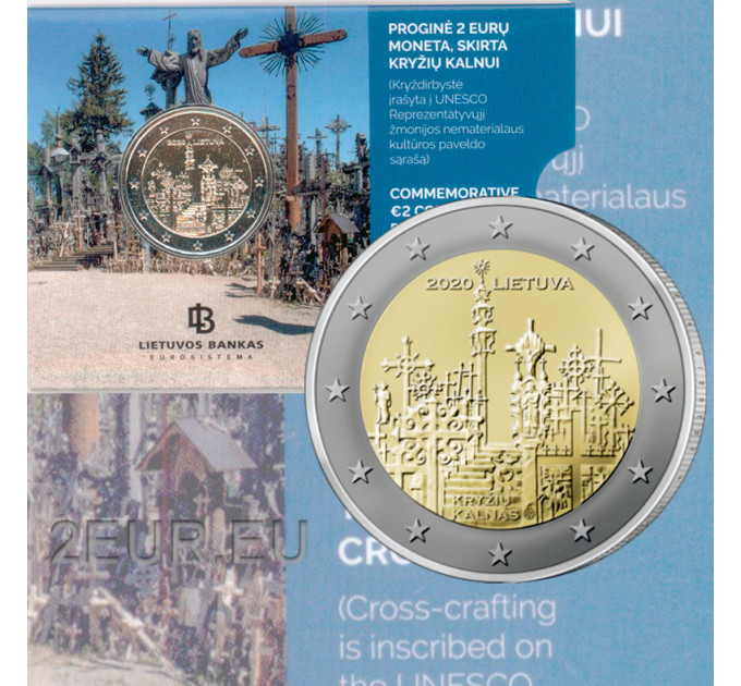 Litouwen 2 euro BU 2020 - Heuvel van Kruisen