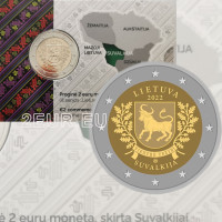 Litouwen 2 euro BU 2022 - Suvalkija