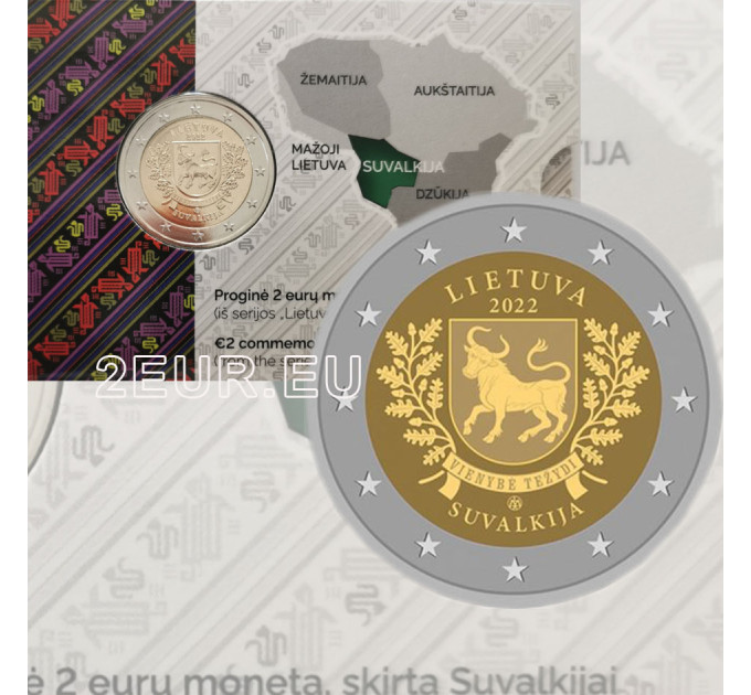 Litouwen 2 euro BU 2022 - Suvalkija