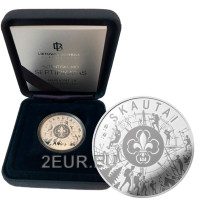 Litouwen 5 euro zilver proof 2019 - Verkenners Litouwen 5 euro zilver proof 2019 - Verkenners