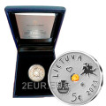 Litouwen 5 euro zilver proof 2021 - Zeefestival