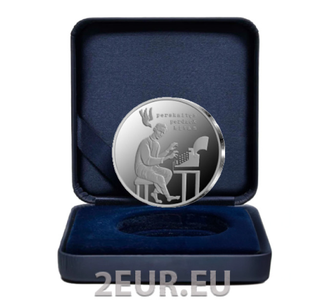 Litouwen 5 euro zilver proof 2023 - De rol van de Litouwse katholieke kerk in het ongewapende verzet
