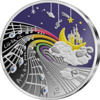 Litouwen 5 euro zilver proof 2025 - Slaapliedje Litouwen 5 euro zilver proof 2025 - Slaapliedje