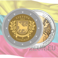 Litouwen 2 euro UNC 2022 - Suvalkija