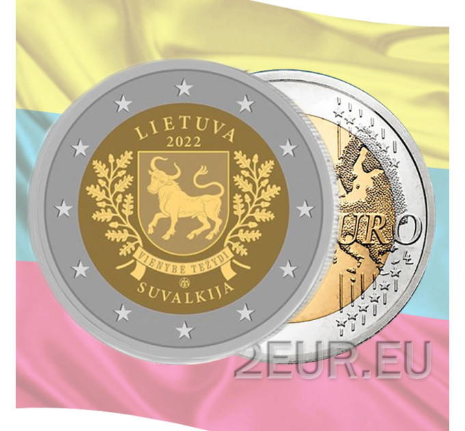 Litouwen 2 euro UNC 2022 - Suvalkija