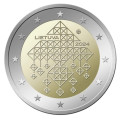 Litouwen 2 euro UNC 2024 - Rieten tuinen