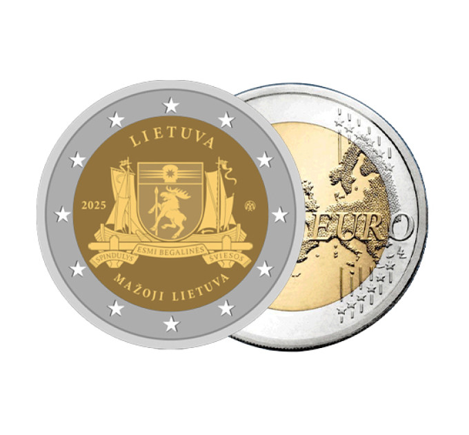 Litouwen 2 euro UNC 2025 - Litouwen Minor