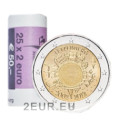 Luxemburg 2 euro UNC rollen 2012 - 10 jaar euro