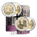 Luxemburg 2 euro UNC rollen 2021 - 100ste verjaardag van de geboorte van groothertog Jean