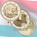 Luxemburg 2 euro UNC 2021 - 100ste verjaardag van de geboorte van groothertog Jean relief+photo