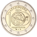 Luxemburg 2 euro UNC 2024 - 100e verjaardag van de introductie van de Luxemburgse frank