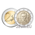 Luxemburg 2 euro UNC 2025 - 25e verjaardag van de troonsbestijging van Groothertog Henri