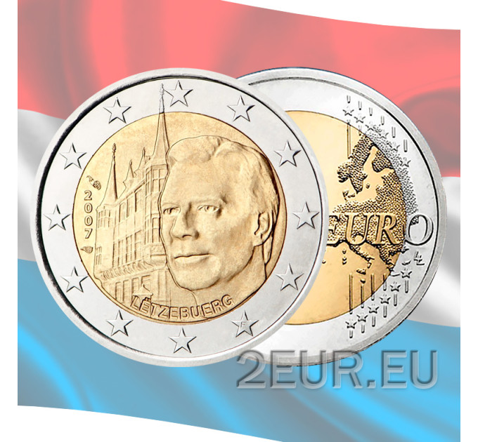 Luxemburg 2 euro UNC 2007 - Groothertogelijk Paleis