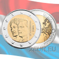Luxemburg 2 euro UNC 2009 - 90e verjaardag van de troonsbestijging door groothertogin Charlotte