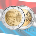 Luxemburg 2 euro UNC 2010 - Wapenschild van groothertog Henri