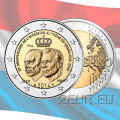 Luxemburg 2 euro UNC 2014 - 50e verjaardag van de troonsbestijging van groothertog Jean