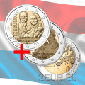 Luxemburg 2 euro UNC 2020 -  Geboorte van Prins Charles relief +photo