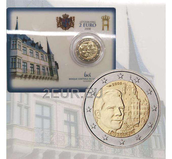 Luxembourg 2 euro BU 2008 - Kasteel Berg
