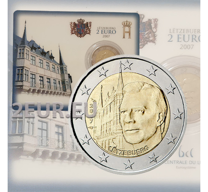Luxembourg 2 euro BU 2007 - Groothertogelijk Paleis