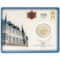 Luxembourg 2 euro BU 2024 - 100e verjaardag van de introductie van de Luxemburgse frank