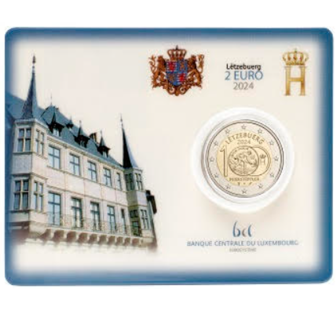 Luxembourg 2 euro BU 2024 - 100e verjaardag van de introductie van de Luxemburgse frank
