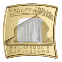 Luxemburg 2,5 euro zilver PROOF 2025 - Philharmonie Luxemburg