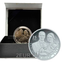Luxemburg 25 euro zilver BU 2020 - Geboorte van Prins Charles