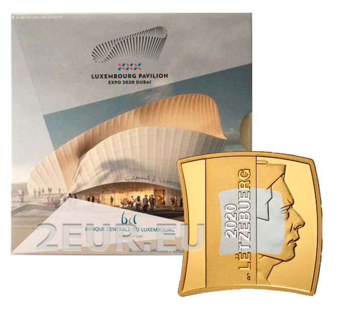 Luxemburg 2,5 euro zilver BU 2020 - Wereldtentoonstelling Dubai
