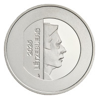 Luxemburg 25 euro zilver BU 2025 - Het zonnestelsel - De zon