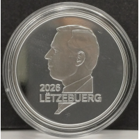 Luxemburg 25 euro zilver BU 2026 - Het zonnestelsel - Saturnus