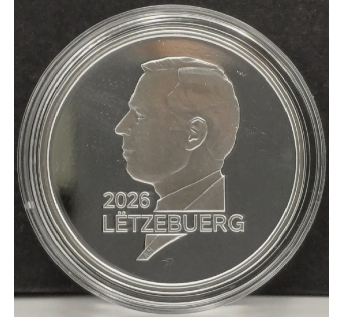 Luxemburg 25 euro zilver BU 2026 - Het zonnestelsel - Saturnus