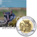 Luxemburg 5 euro zilver BU 2023 - Fauna en Flora - Tuinslaapmuis