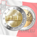 Malta 2 euro UNC 2021 - Tarxien-tempel