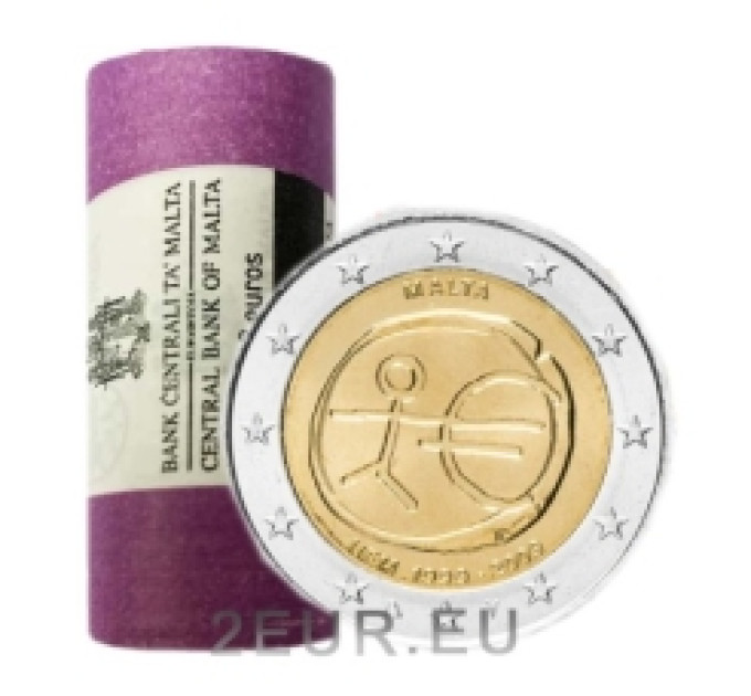 Malta 2 euro UNC rollen 2009 - EMU
