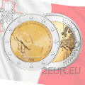 Malta 2 euro UNC 2011 - Eerste gekozen vertegenwoordigers 1849