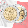 Malta 2 euro UNC 2020 - Van kinderen in solidariteit - Spellen