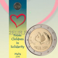 Malta 2 euro BU 2016 - Solidariteit door liefde