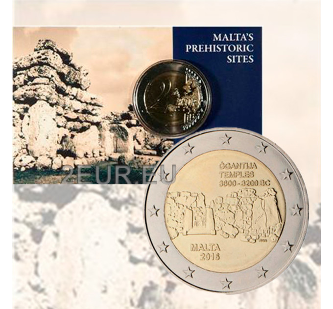 Malta 2 euro BU 2016 - Ggantija Tempels op Gozo