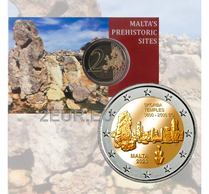 Malta 2 euro BU 2020 - Skorba Tempels