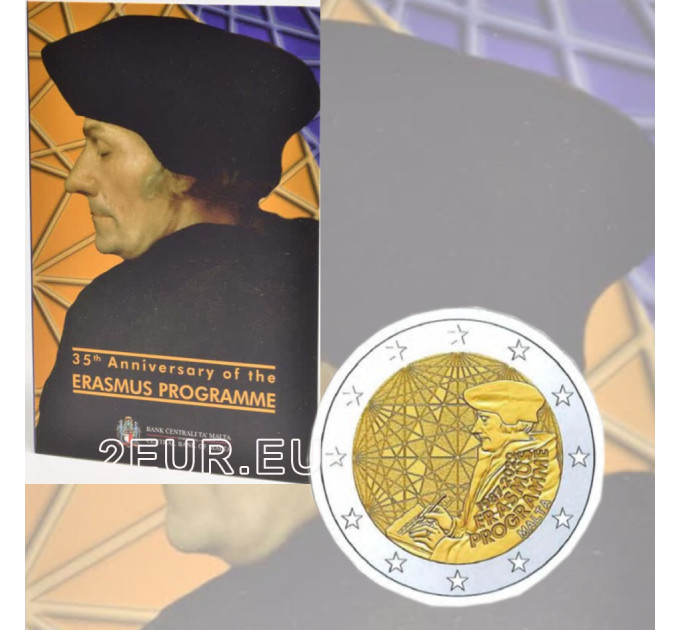 Malta 2 euro BU 2022 - 35 jaar Erasmus