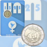 Malta 2 euro BU 2022 - Resolutie van de Veiligheidsraad van de Verenigde Naties over vrede en veiligheid voor vrouwen