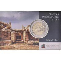 Malta 2 euro BU 2018 - Mnajdra Tempels