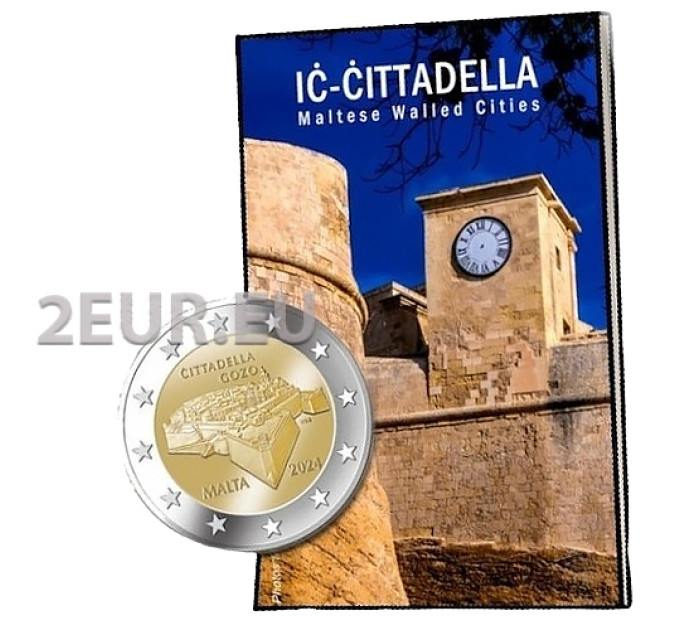 Malta 2 euro UNC 2024 - Citadel van Gozo