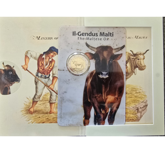 Malta 2 euro BU 2025 - Maltese stier