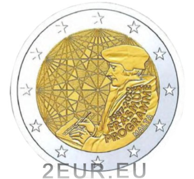 Malta 2 euro UNC 2022 - 35 jaar Erasmus